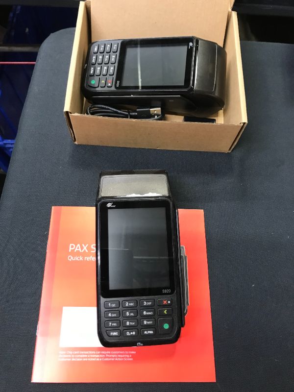 Photo 2 of PAX S920 Mobile Payment Terminal -(2 terminals)