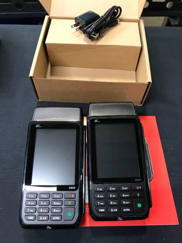 Photo 2 of PAX S920 Mobile Payment Terminal ( 2 terminals )