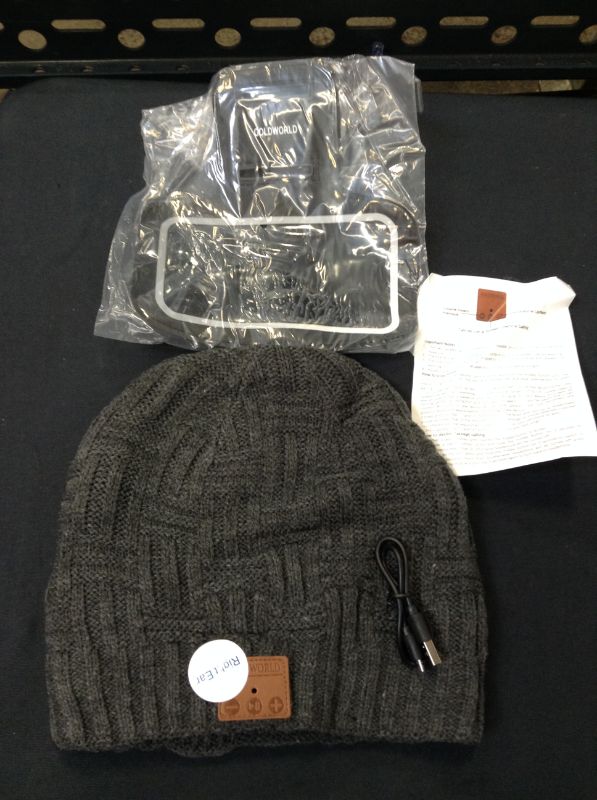 Photo 2 of Bluetooth Beanie Hat,Gifts for Men Women Teen Boy Teen Girl,Unique Tech Christmas Stocking Stuffer Mens Womens Him