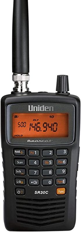 Photo 1 of Uniden Bearcat SR30C, 500-Channel Compact Handheld Scanner, Close Call RF Capture, Turbo Search, PC programable, NASCAR, Racing, Aviation, Marine, Railroad, and Non-Digital Police, Fire, Public Safety