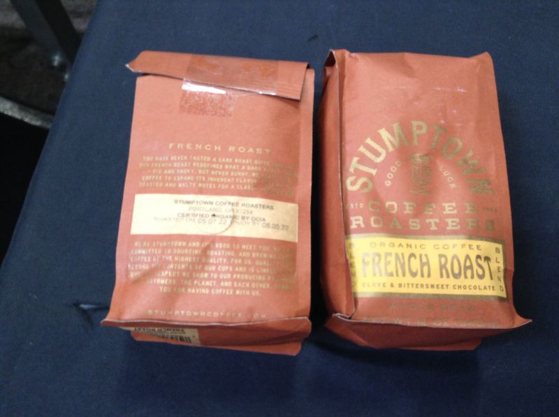 Photo 3 of 2 pack Stumptown Coffee, Organic, Whole Bean, French Roast Blend - 12 oz----exp date 05-2022