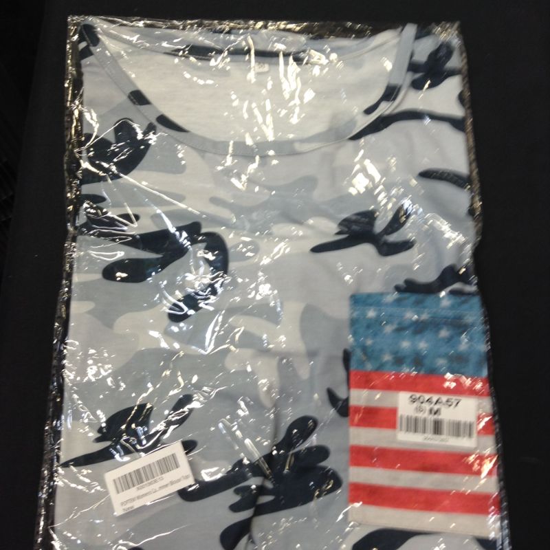 Photo 1 of DDSOL Womens Casual American Flag T Shirt 4th of July Short Sleeve Tee USA Patriotic Summer Blouse Tops-SIZE MEDIUM