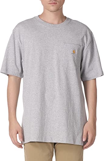 Photo 1 of Carhartt Men's Loose Fit Heavyweight Short-Sleeve Pocket T-Shirt--SIZE MED