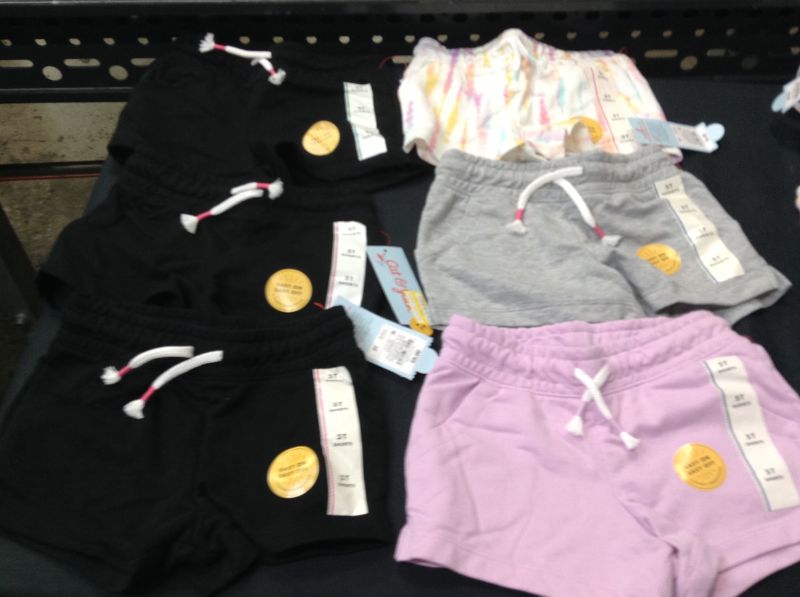 Photo 1 of Toddler Girls' Shorts Pack -----Various Sizes 3T-4T -5T
