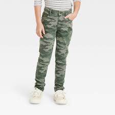 Photo 1 of Girls' Mid-rise Camo Ankle Jeggings - Cat & Jack SIZE GIRLS 4