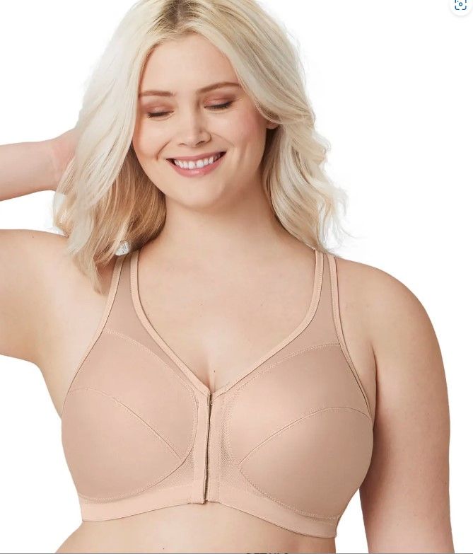 Photo 1 of GLAMORISE MagicLift Front-Close Posture Back Wire-Free Bra---size 30w
