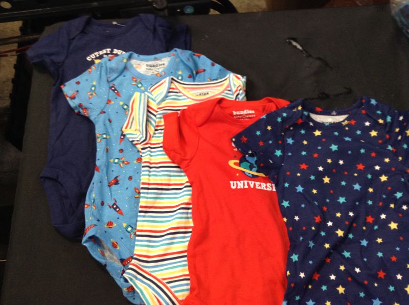 Photo 1 of BUNDLES  5 PACK ONESIES 12-18 MTHS