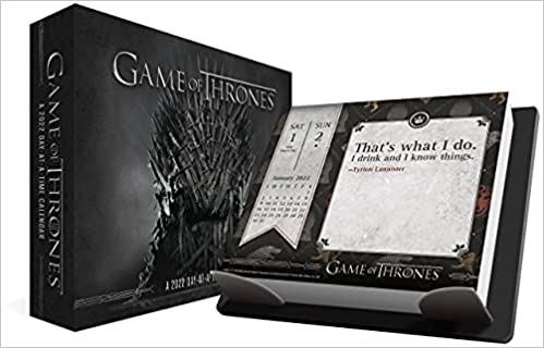 Photo 1 of 2022 Game of Thrones Day-at-a-Time Box Calendar Calendar – Box Calendar, June 21, 2021
