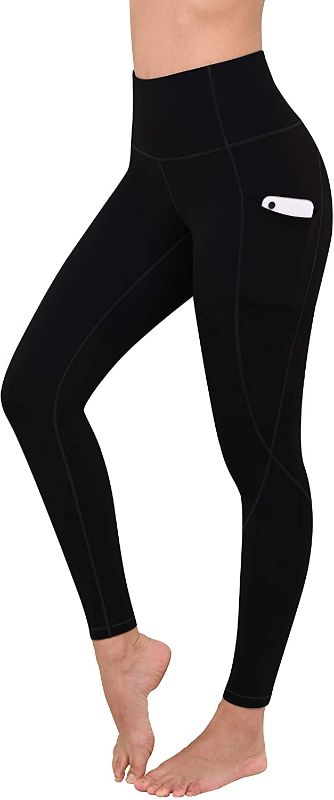 Photo 1 of FUNANI High Waist Yoga Pants with Pockets, Yoga Pants for Women Running Workout Yoga Leggings with Pockets --- SMALL 
