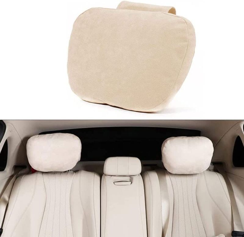 Photo 1 of WXBYX Car Seat Neck Pillow 100% Pure Cotton Breathable Car Seat Pillow and Ergonomic Design Relieve Fatigue Used for Long-Distance Travel Perfectly Support Your Neck(Beige, Style3)
--- factory sealed ---- 
