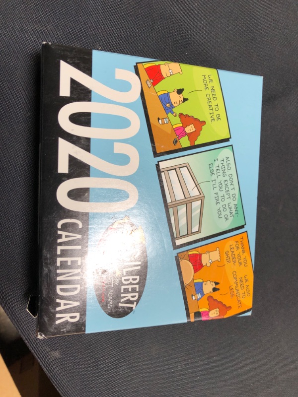 Photo 2 of Dilbert 2020 Day-to-Day Calendar Calendar – Day to Day Calendar, May 21, 2019 --- factory sealed ---- 

