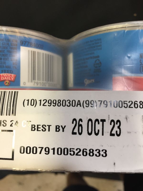 Photo 3 of 9Lives Hearty Cuts With Real Turkey, Chicken & Cheese In Gravy Wet Cat Food, 5.5 Ounce (Pack of 24) BEST BY OCTOBER 2023
