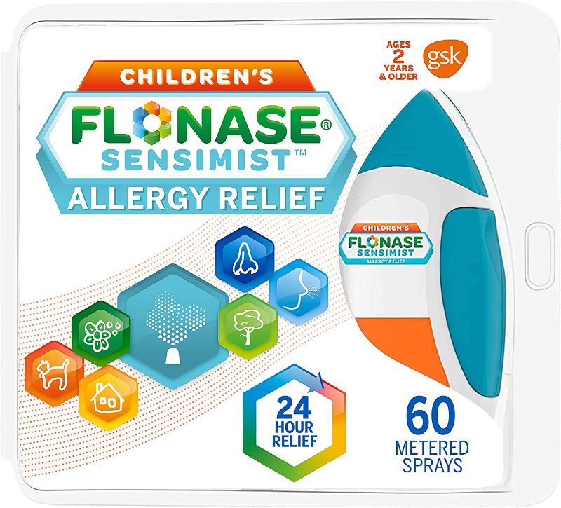 Photo 1 of Flonase Sensimist Allergy Relief Nasal Spray for Children, 24 Hour Non Drowsy Allergy Medicine - 6 Gentle Sprays exp May/2023
