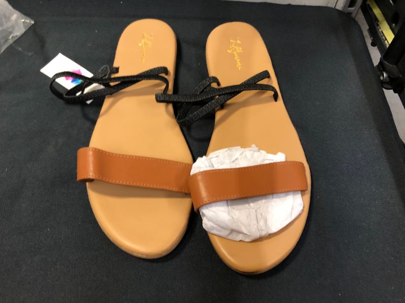 Photo 1 of Luffymomo women's ankle strap sandals slip on size 11