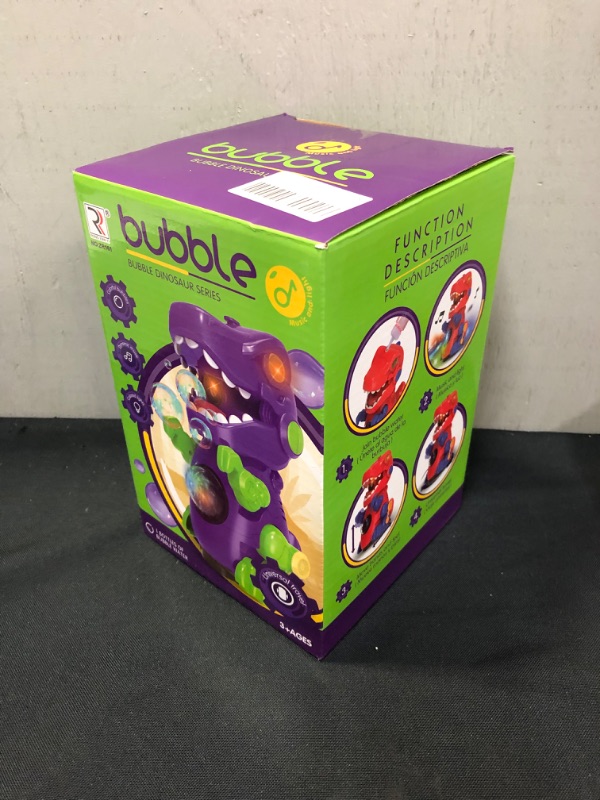 Photo 1 of Bubble Dragon Toy with Bubble Solution, RED, Bubble Machine for Kids 