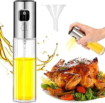 Photo 1 of  Glass Oil Sprayer Olive Pump Spray Vinegar Bottle Mist Cooking Kitchen / 100ml