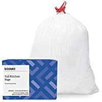 Photo 1 of  200-Count Solimo Tall Kitchen Drawstring 13 Gallon Trash Bags