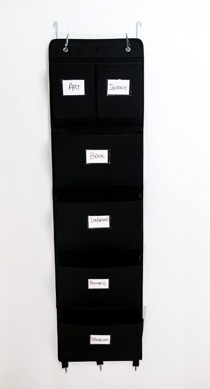 Photo 1 of Hanging Storage Door Offices Organizer with 6 Pockets in The Front and 4 Pockets in The Back
--- Factory sealed ----