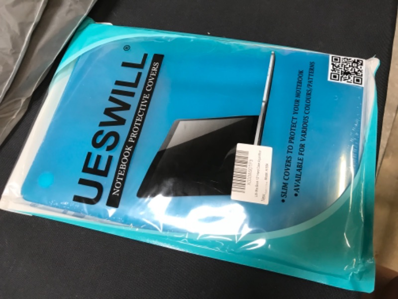 Photo 2 of UESWILL Smooth Soft Touch Matte Hard Shell Case Cover Compatible with MacBook 12 inch with Retina Display (Model: A1534) + Microfibre Cleaning Cloth, Aqua Blue
--- Factory sealed ----