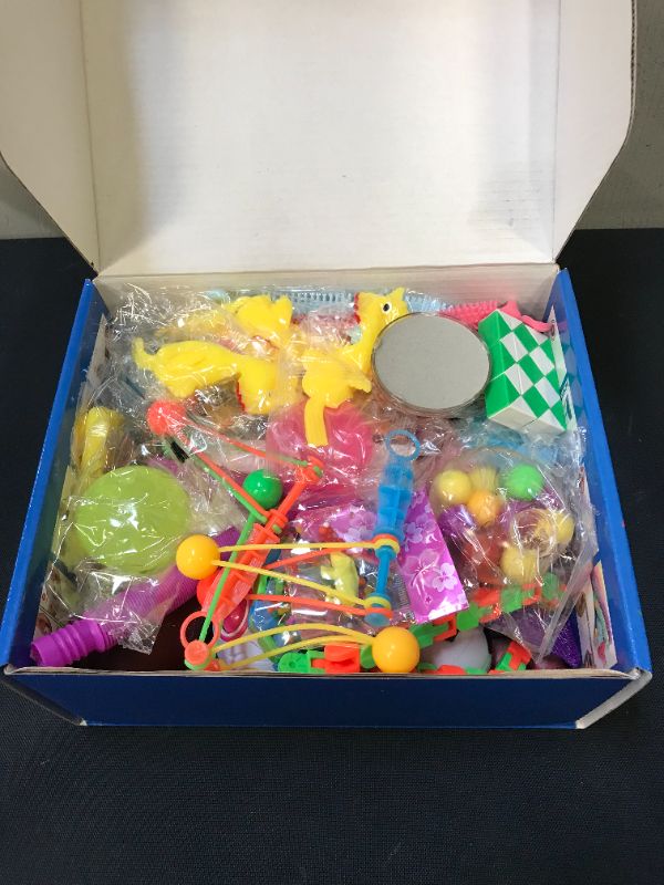 Photo 1 of (56 Pack) Fidget Sensory Toy Box Set Two Pop Popper Small Mini Bulk Party Favor Stocking Stuff Prize Anxiety Autism Stress Bubble Game Special Need Classroom Gifts for Girls Boys Kids Adults
