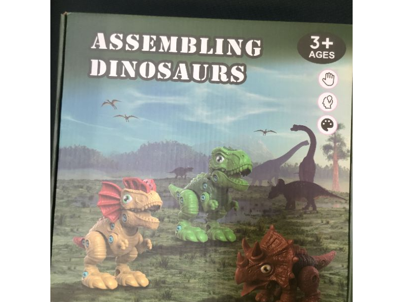 Photo 1 of assemble dinosaur toy 