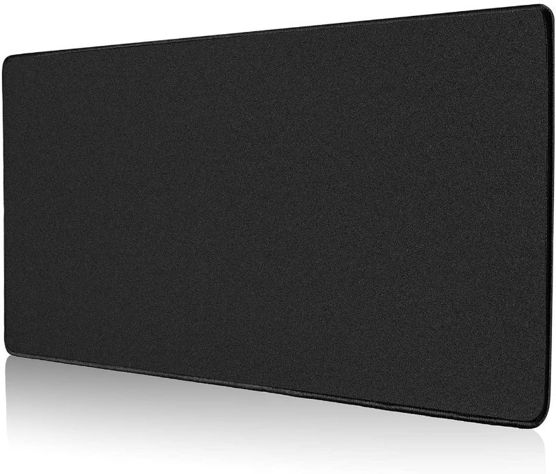 Photo 1 of ALOANES Large Gaming Mouse Pad with Non-Slip Rubber Base,Stitched Edge,11.81''x31.50'