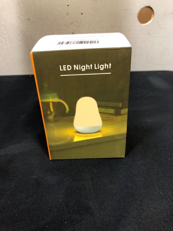 Photo 1 of Luposwiten Night Light for Kids with Touch Sensor Control and Color Changing Mode | Night Lights for Kids Room with 1 Hour Timer Up to 80H, White
