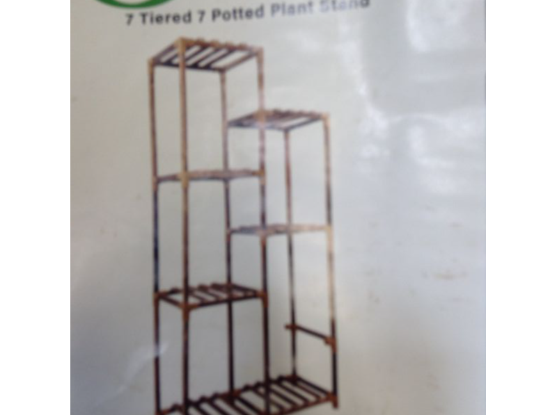 Photo 1 of 7 tier plant stand 