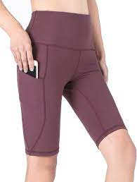 Photo 1 of Souqfone womens yoga shorts , potent purple size large 