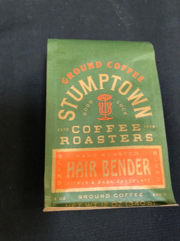 Photo 2 of  Stumptown Coffee Roasters Hair Bender Citrus & Dark Chocolate Blend Ground Coffee EXP- 06/21/2022