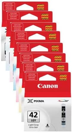 Photo 1 of Canon CLI-42 8 PK Value Pack Ink, 8 Pack Compatible to PIXMA PRO-100 [ OPENED BUT NOT USED ] 
