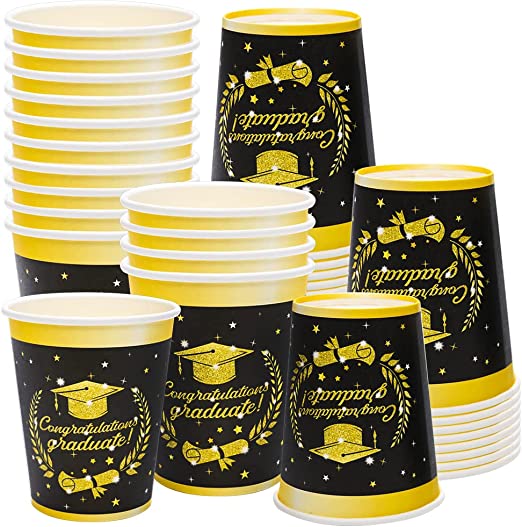 Photo 1 of 50PCS Graduation Party Cups Supplies 2022 Severs 50, Class of 2022 Party Tableware Cups (50PCS Cups - 1)
4 PCK