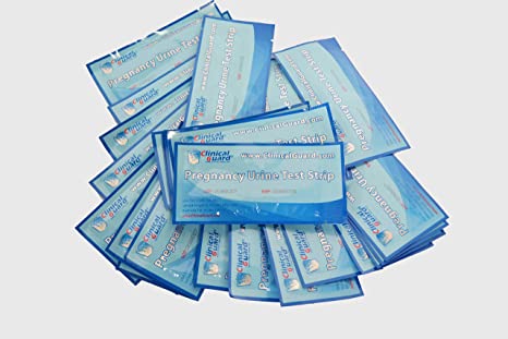 Photo 1 of ClinicalGuard® HCG Pregnancy Test Strips (Individually-Sealed, Pack of 25) - 3 PCK