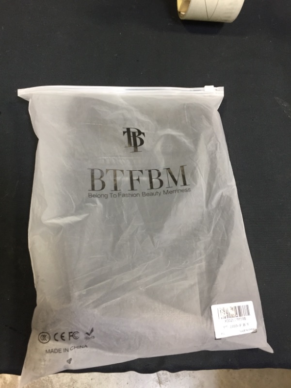 Photo 1 of BTFBM Women High Waisted Rise Short Jean Summer Soft Comfy Stretchy Button Ripped Frayed Distressed Casual Denim Shorts  --Size Small---
