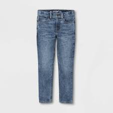 Photo 1 of plusBoys' Stretch Skinny Fit Jeans - Cat & Jack Medium Blue 12 Husky
