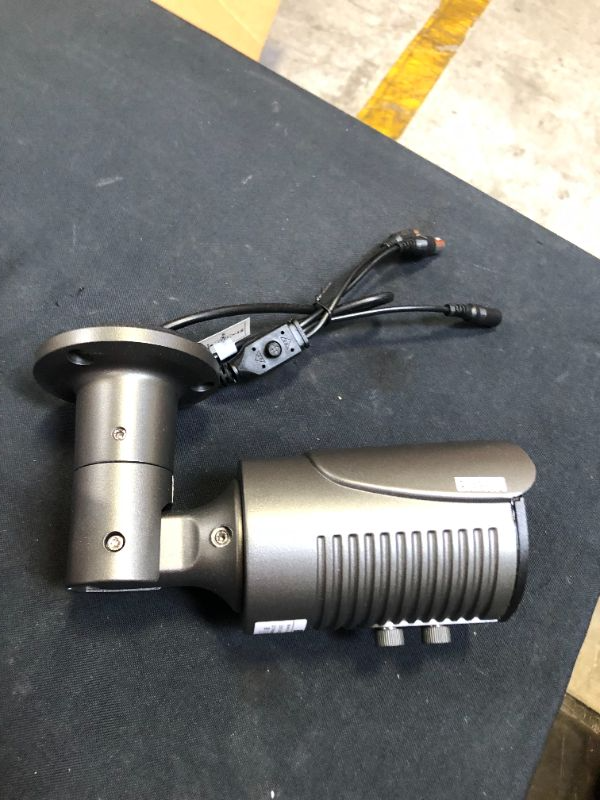 Photo 1 of Eversecu Audio Pick-up 2.0MP Outdoor Bullet Security Camera Built-in Microphone TVI+CVI+AHD+Analog 2.8-12mm Varifocal Lens UTC Control via DVR 1080p CCTV Camera for Both Video and Audio Surveillance
