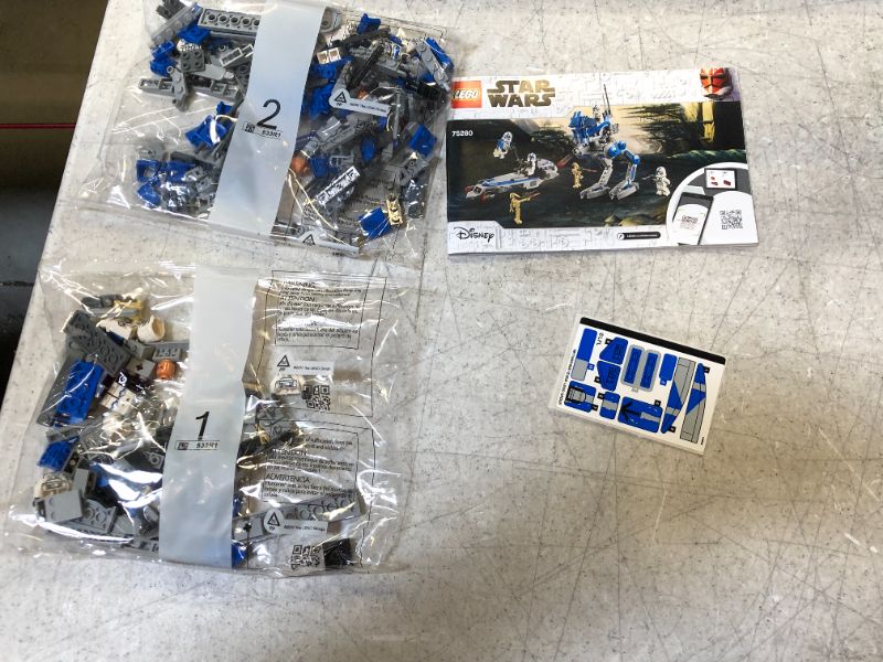Photo 2 of LEGO Star Wars 501st Legion Clone Troopers 75280 Building Kit (285 Pieces)---BOX AS SOME DAMAGE FROM EXPOSURE---