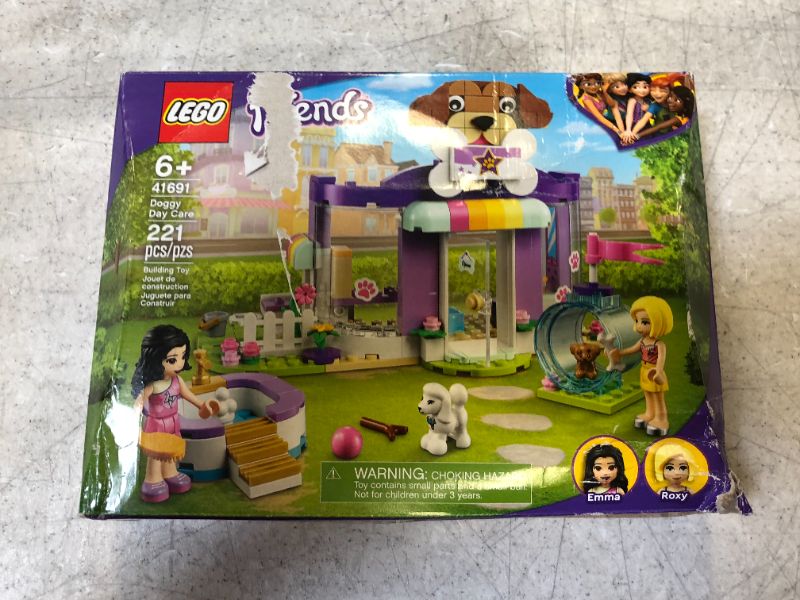 Photo 3 of LEGO Friends Doggy Day Care 41691 Building Kit (221 Pieces)---BOX HAS SOME DAMAGE FROM EXPOSURE---