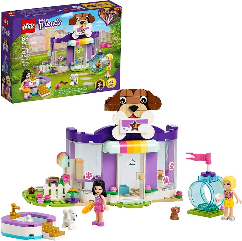 Photo 1 of LEGO Friends Doggy Day Care 41691 Building Kit (221 Pieces)---BOX HAS SOME DAMAGE FROM EXPOSURE---