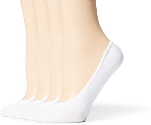 Photo 1 of Starter Women's 4-Pack Microfiber Invisible Liner Socks, Amazon Exclusive --- 5-9.5
