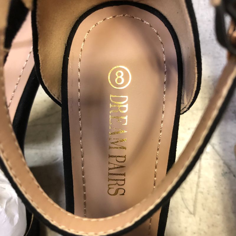 Photo 1 of DREAM PAIRS Women's NILE Fashion Stilettos Open Toe Pump Heel Sandals
Size: 8