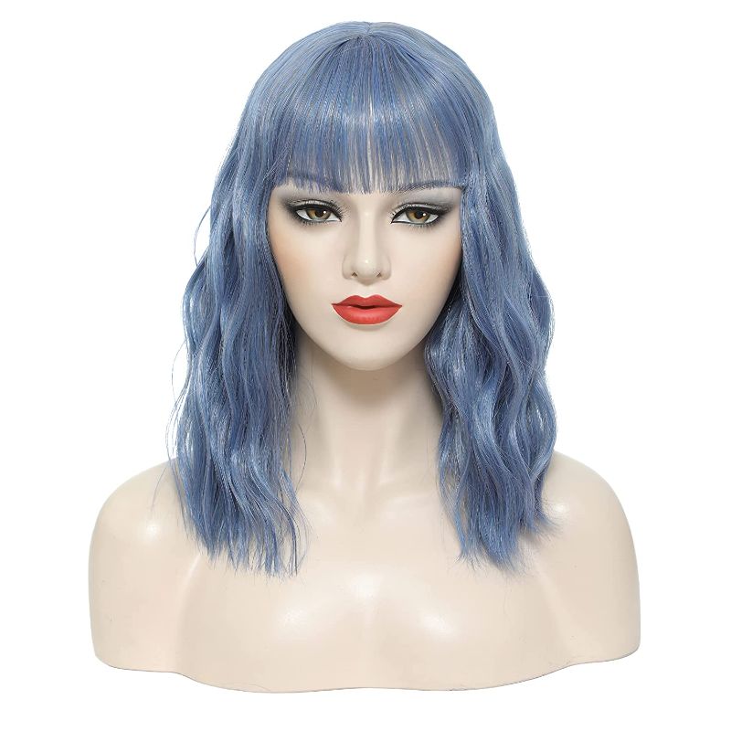 Photo 1 of Synthetic Hair For Daily Party Cosplay Use Curly Wigs Short Style
