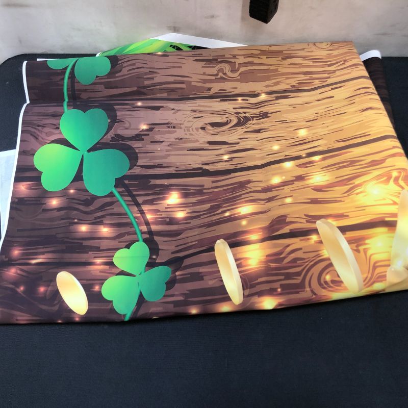 Photo 2 of Baocicco 5x3ft Vinyl St.Patrick's Day Backdrop Pot of Gold Photography Background Lucky Irish 
