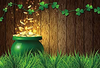 Photo 1 of Baocicco 5x3ft Vinyl St.Patrick's Day Backdrop Pot of Gold Photography Background Lucky Irish 
