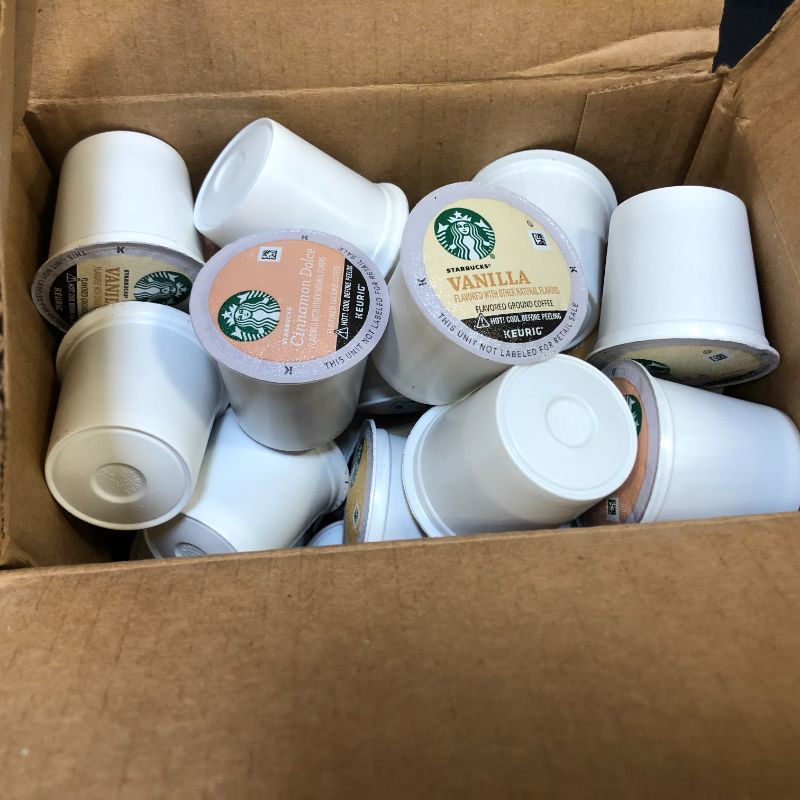 Photo 1 of 30 Ct Starbucks Flavored K-Cup Coffee Pods Variety Pack for Keurig----exp 08-2022
