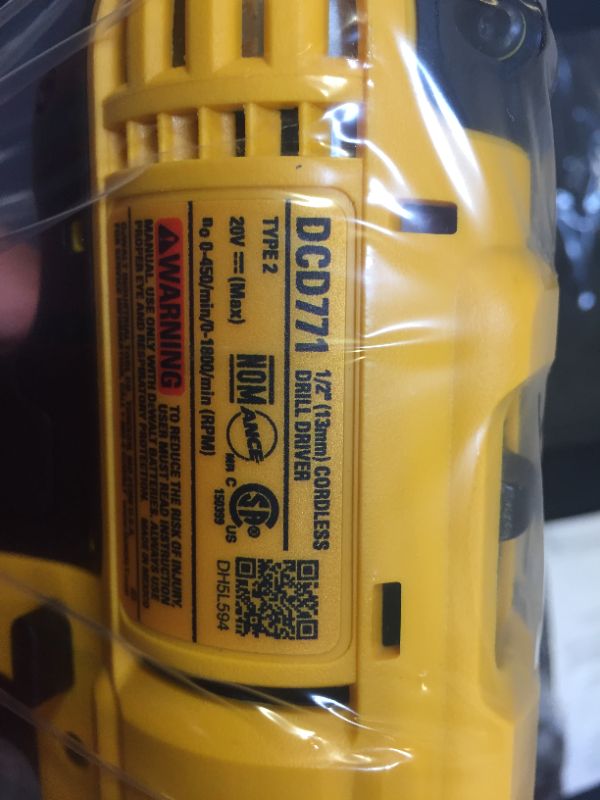 Photo 5 of DEWALT  20-volt 1/2-in Cordless Drill (2-Batteries Included and Charger Included)
