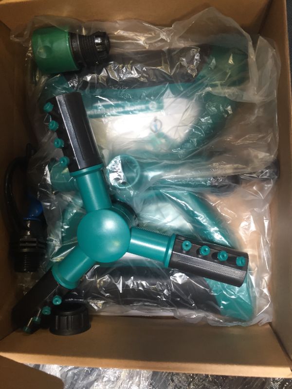 Photo 1 of Garden Lawn Automatic Sprinkler - 711TEK 2022 New Upgraded Version Water Sprinkler for Lawn, Increase Lawn Sprinkler Coverage, Easy Hose Connection, Irrigation System 360 Degree Rotation Adjustable
