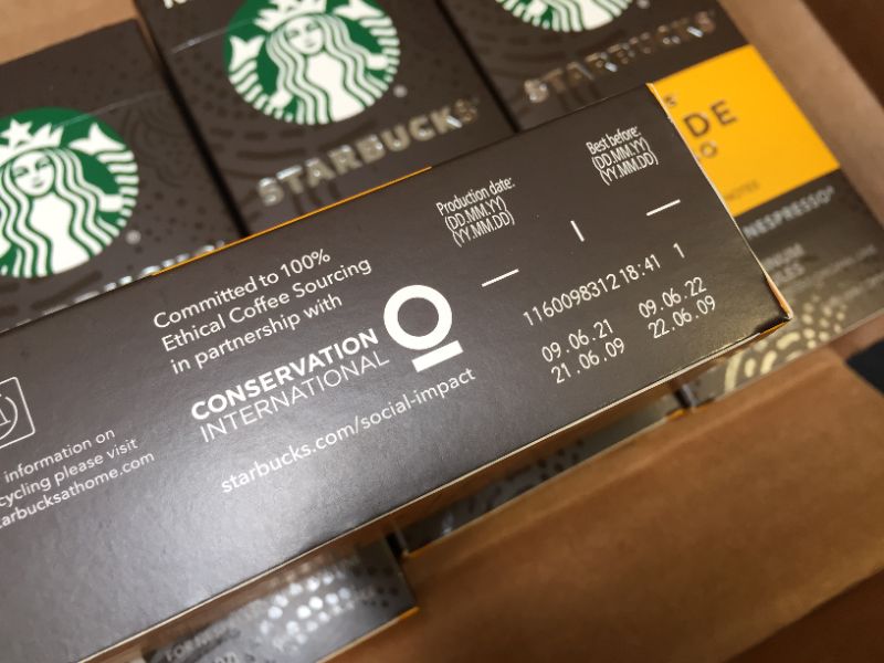 Photo 3 of *NEW* Starbucks Nespresso Blonde Espresso Roast Capsules BB:06-09-2022
