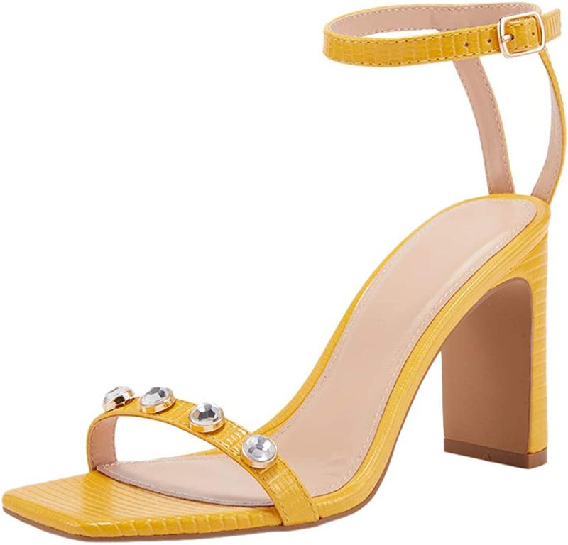 Photo 1 of VETASTE WOMEN SLIM FLATS (HEEL WEDGES) SIZE 11 YELLOW 