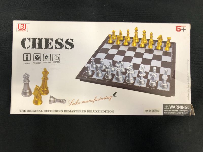 Photo 1 of CHELL LERIDL CHESS BOARD GAME
NEW, NEVER OPENED FACTORY SEALED